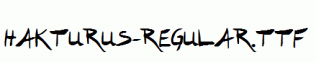 Hakturus-Regular.ttf