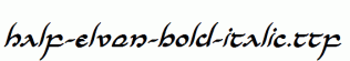 Half-Elven-Bold-Italic.ttf