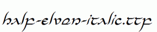 Half-Elven-Italic.ttf