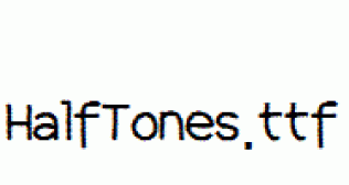 HalfTones.ttf