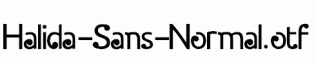 Halida-Sans-Normal.otf