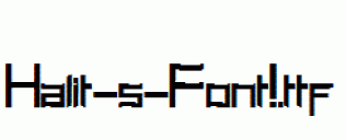Halit-s-Font!.ttf