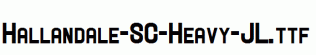 Hallandale-SC-Heavy-JL.ttf