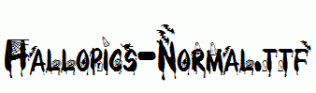 Hallopics-Normal.ttf