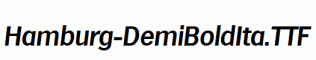 Hamburg-DemiBoldIta.ttf