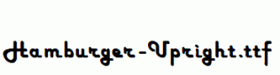 Hamburger-Upright.ttf