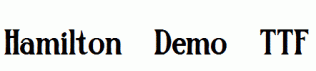 Hamilton-Demo.ttf