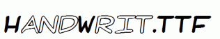 HandWrit.ttf