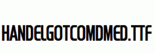 HandelGotComDMed.ttf