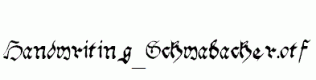 Handwriting_Schwabacher.otf