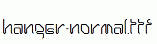 Hanger-Normal.ttf