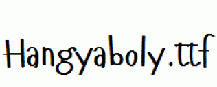 Hangyaboly.ttf