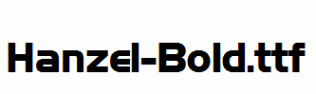 Hanzel-Bold.ttf