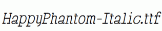 HappyPhantom-Italic.ttf