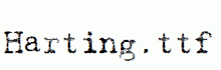Harting.ttf