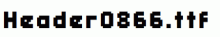 Header0866.ttf