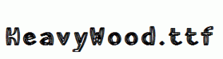 HeavyWood.ttf