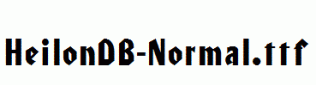HeilonDB-Normal.ttf