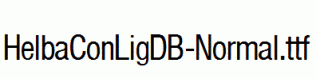 HelbaConLigDB-Normal.ttf