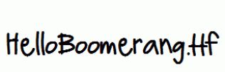HelloBoomerang.ttf