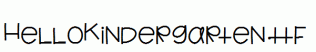 HelloKindergarten.ttf