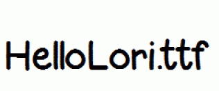 HelloLori.ttf