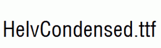 HelvCondensed.ttf