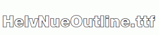 HelvNueOutline.ttf