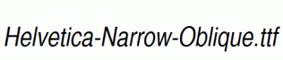 Helvetica-Narrow-Oblique.ttf