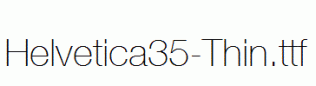 Helvetica35-Thin.ttf