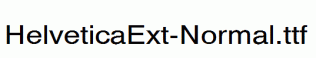 HelveticaExt-Normal.ttf