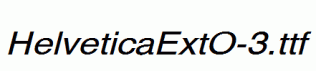 HelveticaExtO-3.ttf