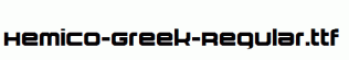 Hemico-Greek-Regular.ttf