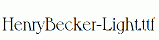 HenryBecker-Light.ttf
