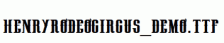 HenryRodeoCircus_demo.ttf