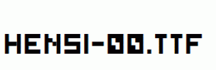 Hensi-00.ttf