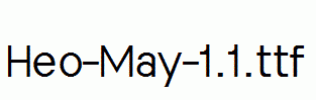 Heo-May-1.1.ttf