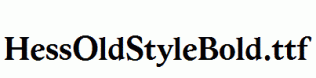 HessOldStyleBold.ttf