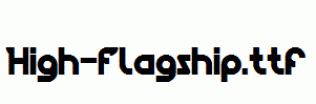 High-Flagship.ttf