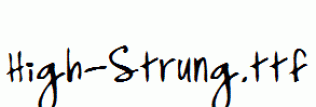 High-Strung.ttf