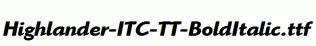 Highlander-ITC-TT-BoldItalic.ttf