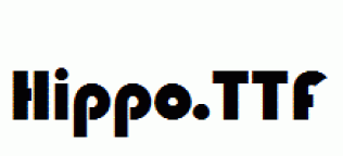 Hippo.ttf