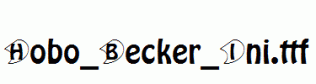 Hobo_Becker_Ini.ttf