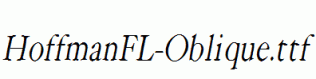 HoffmanFL-Oblique.ttf