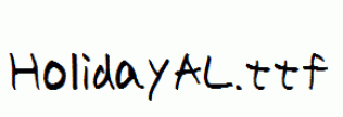 HolidayAL.ttf
