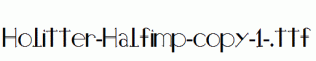Holitter-Halfimp-copy-1-.ttf