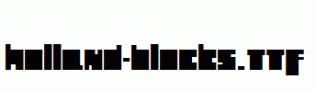 Holland-Blocks.ttf