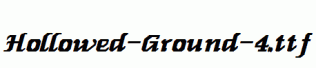 Hollowed-Ground-4.ttf