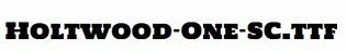 Holtwood-One-SC.ttf