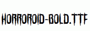 Horroroid-Bold.ttf